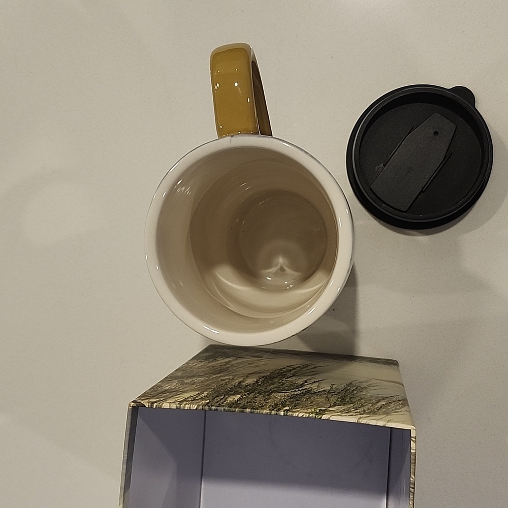 Horses In The Mist Ceramic Travel Mug - Picture 7 of 9